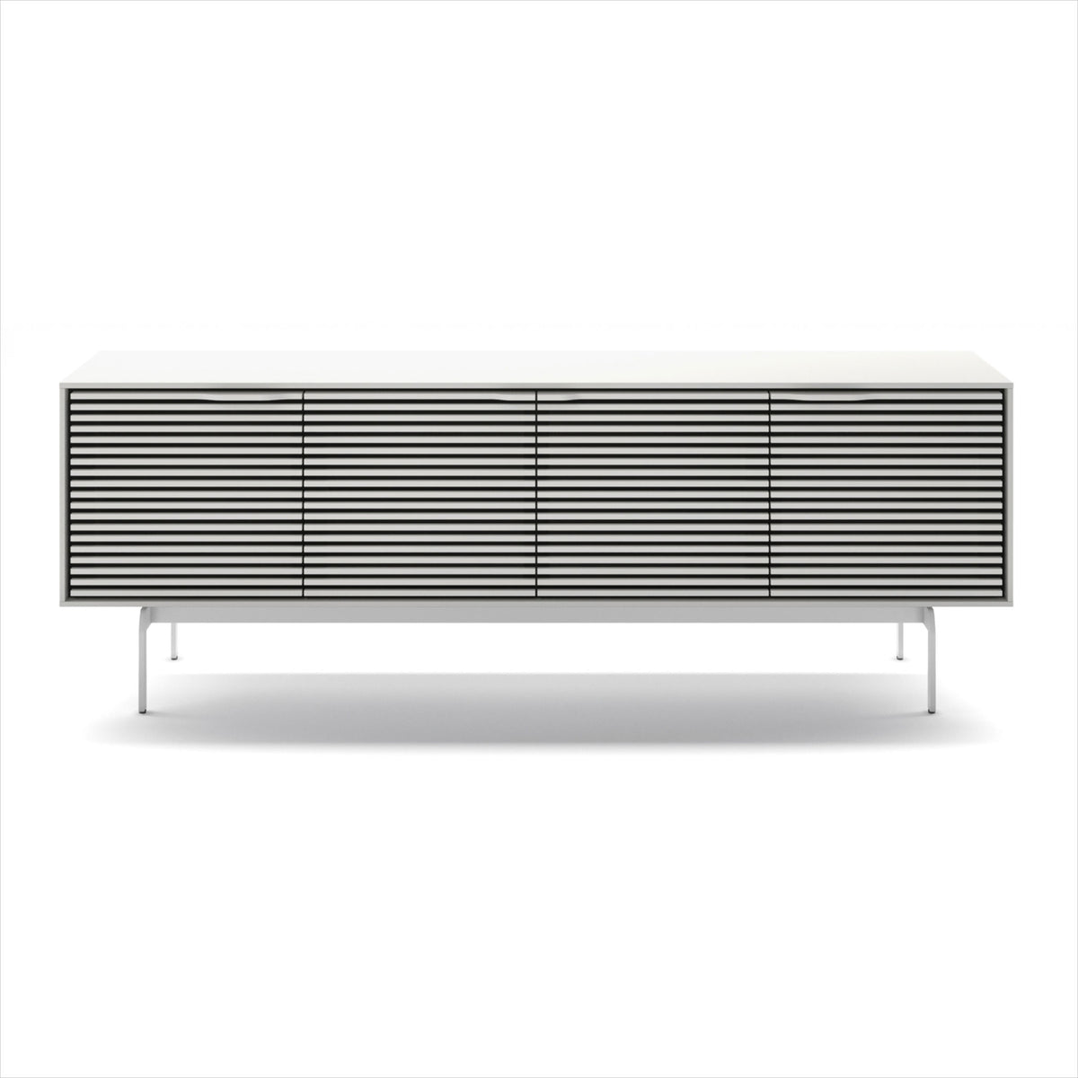 Align 7479 Media Cabinet - White - Console Base