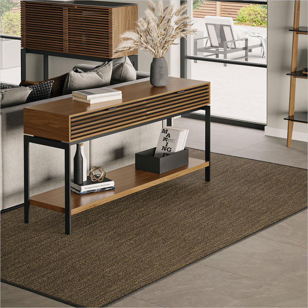 Cora Console Table - Walnut