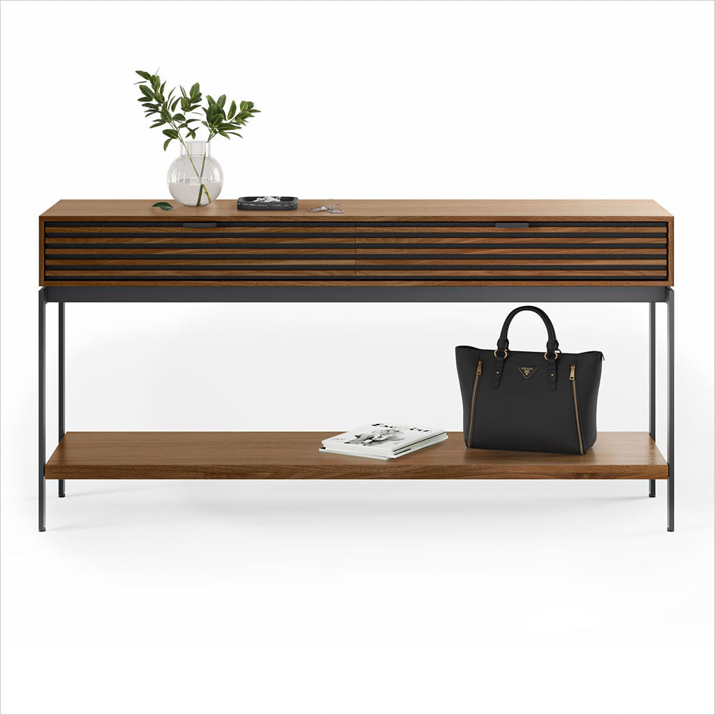 Cora Console Table - Walnut