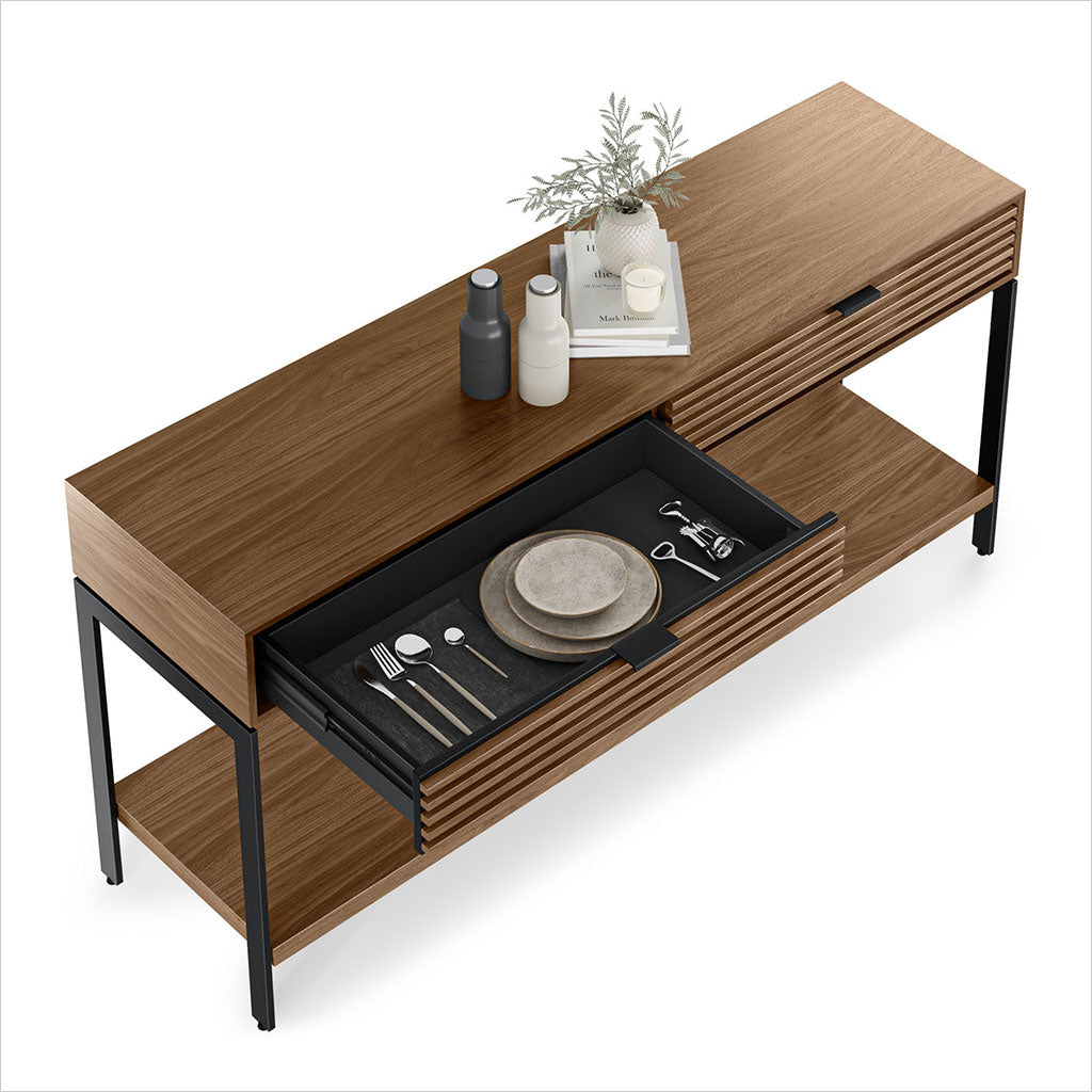 Cora Console Table - Walnut