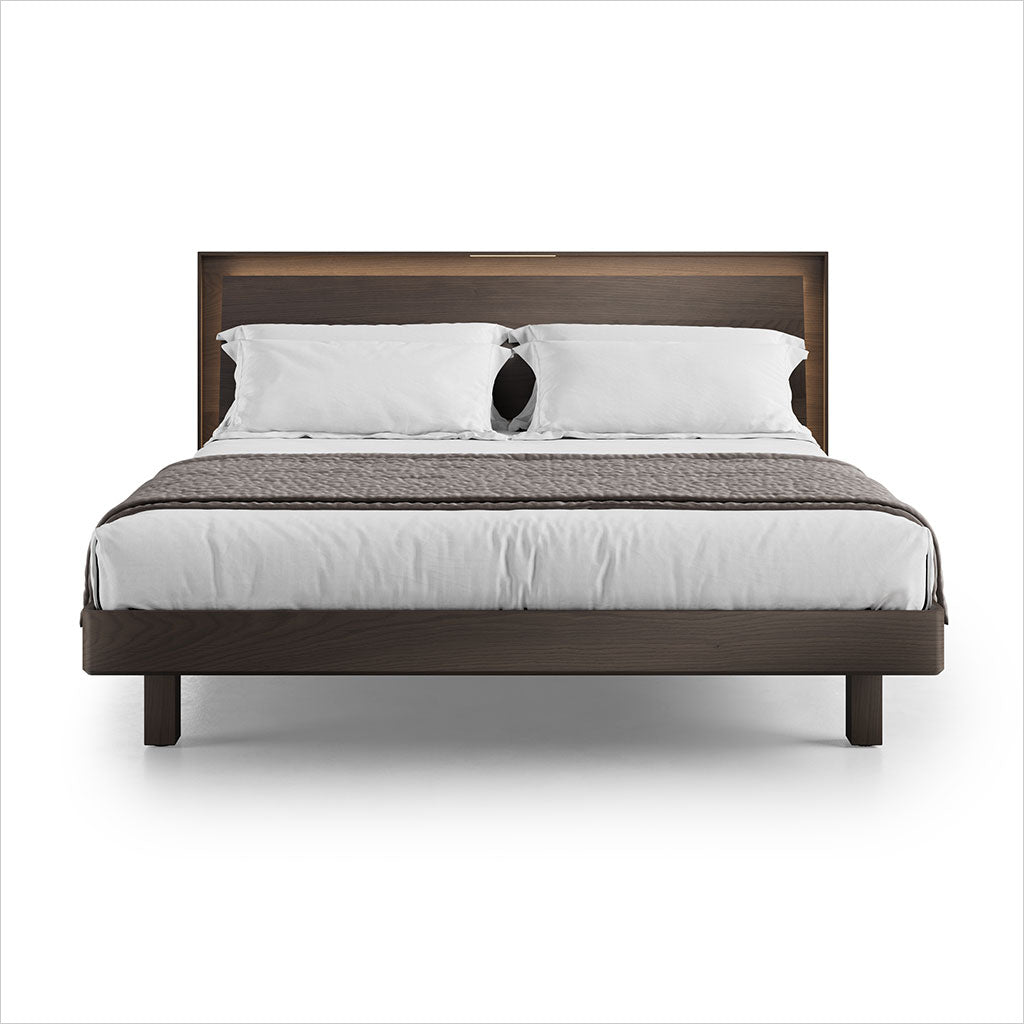 Kava Platform Bed - Toasted Oak