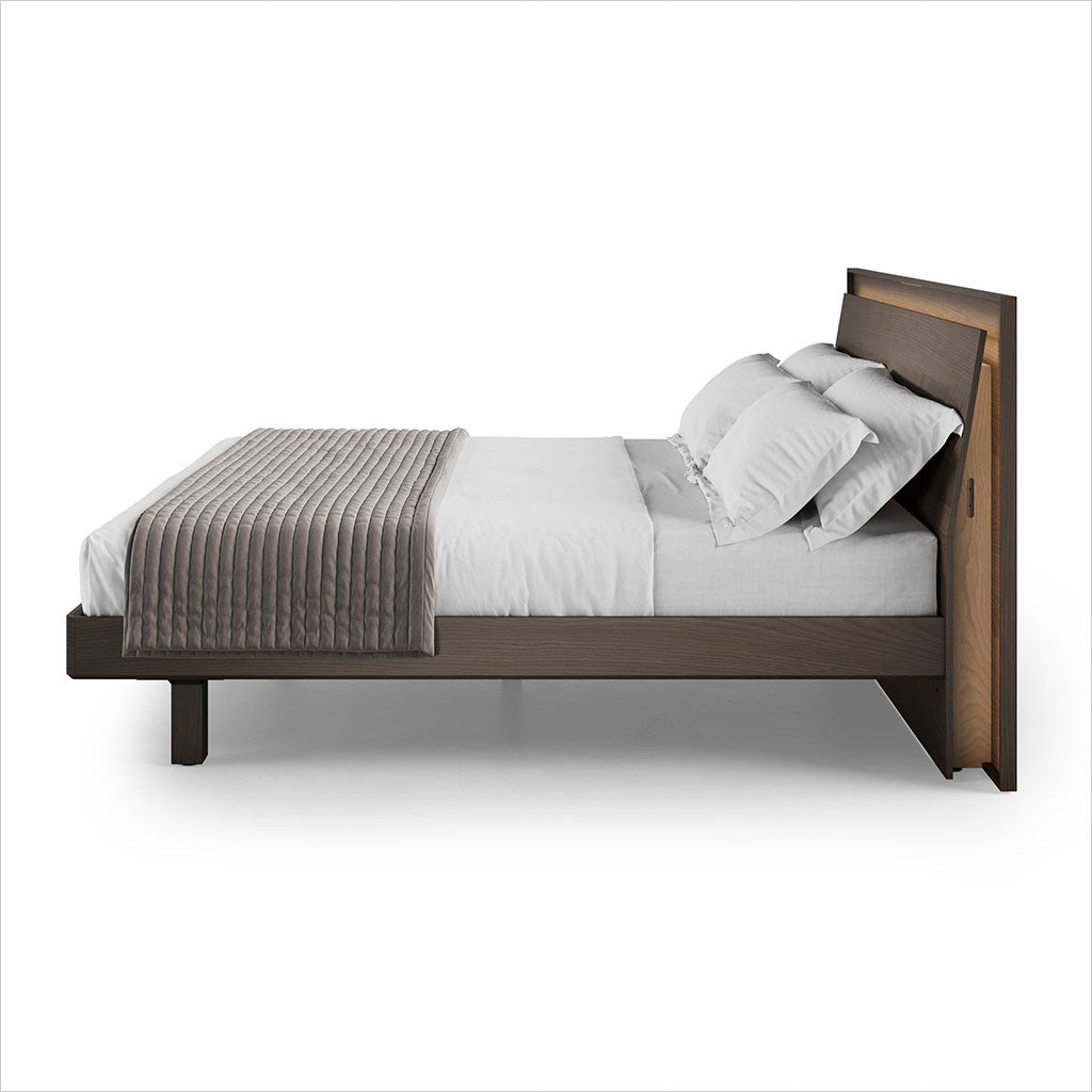 Kava Platform Bed - Toasted Oak