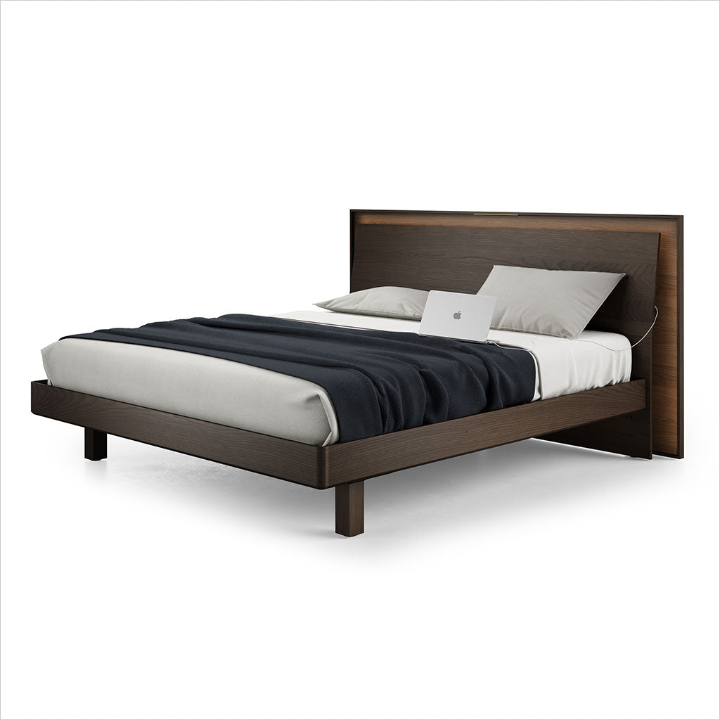 Kava Platform Bed - Toasted Oak