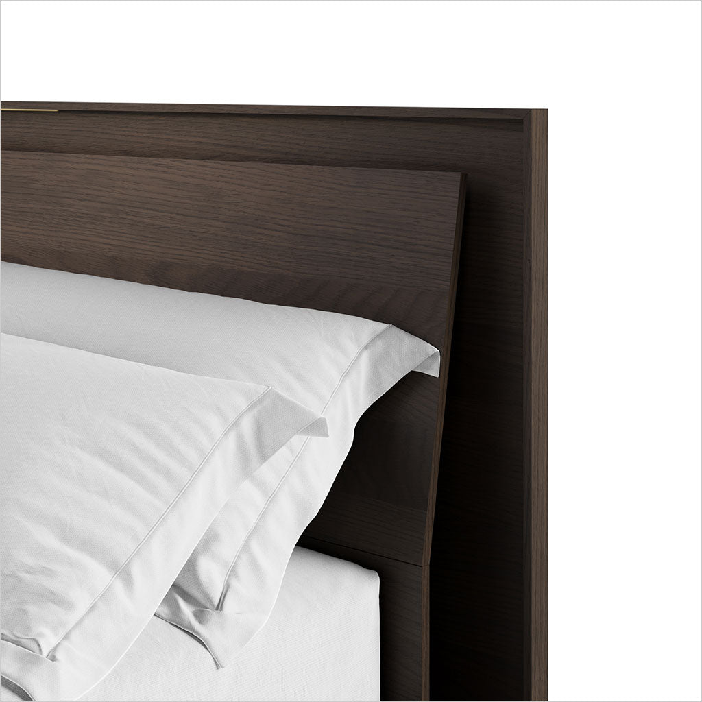 Kava Platform Bed - Toasted Oak