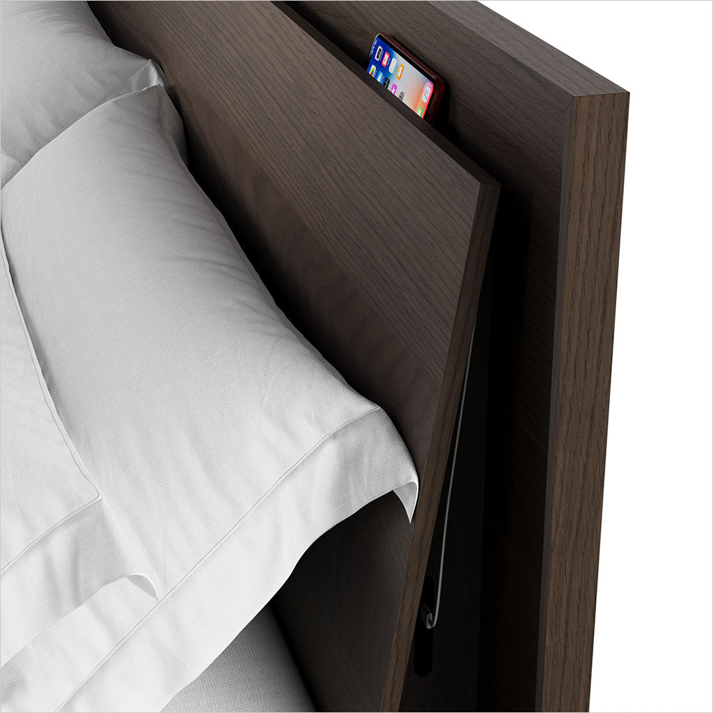 Kava Platform Bed - Toasted Oak