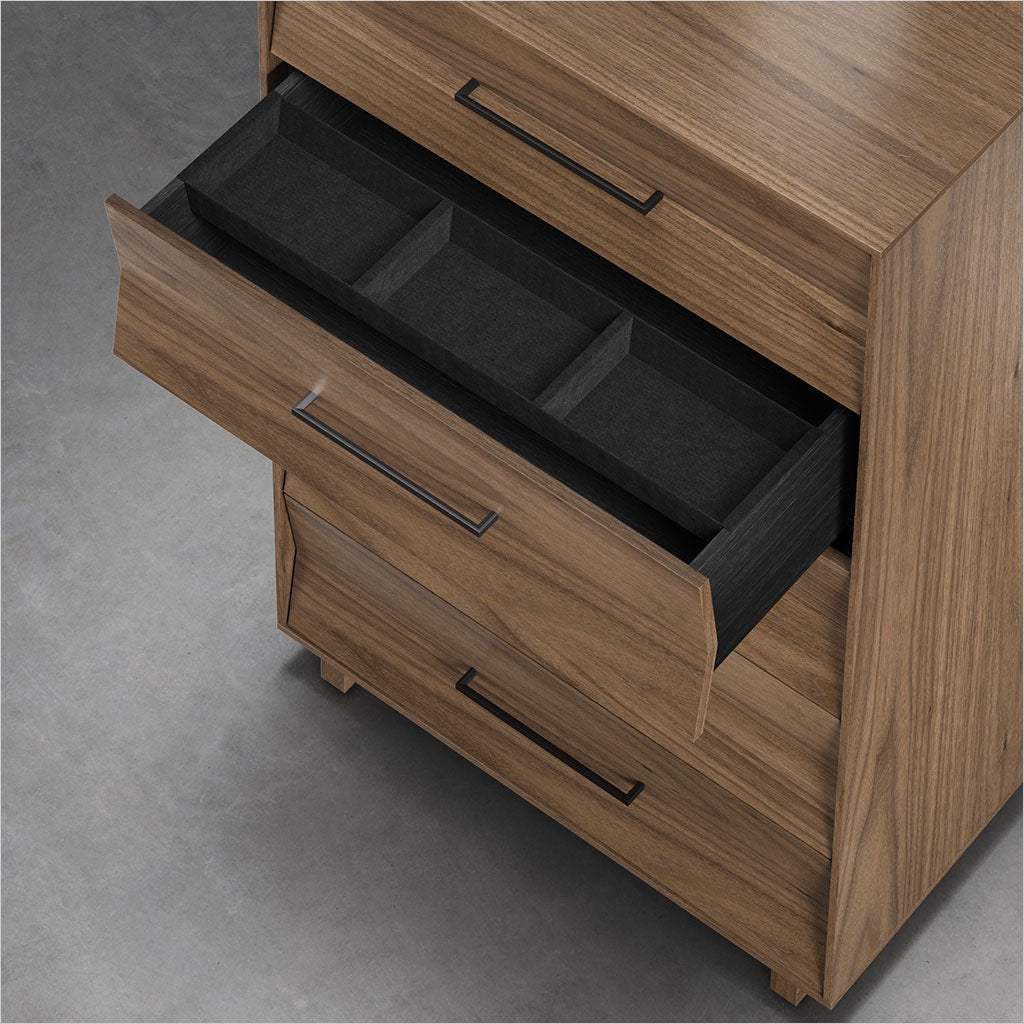 Kava High Chest - Walnut