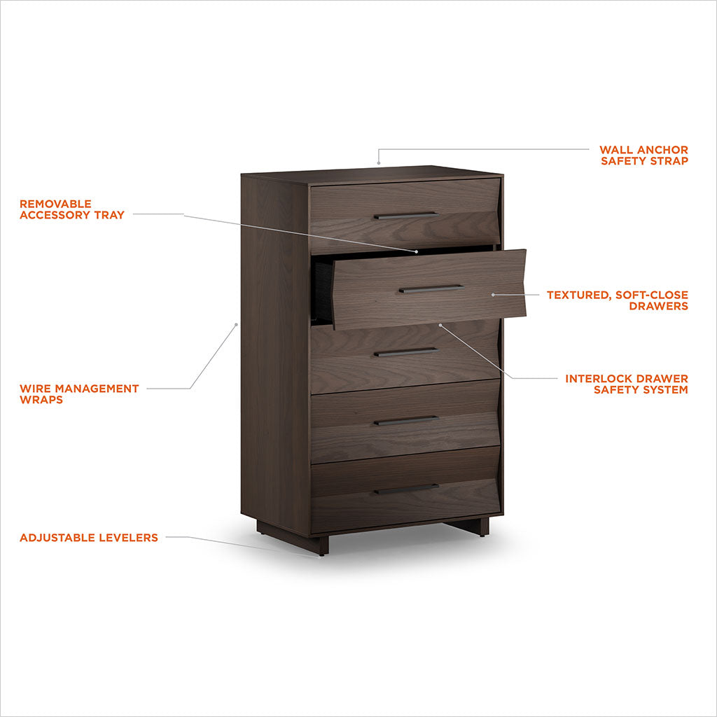 Kava High Chest - Toasted Oak