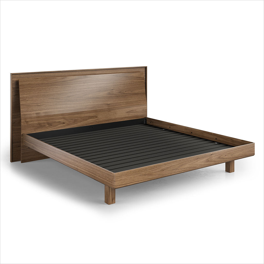 Kava Platform Bed - Walnut