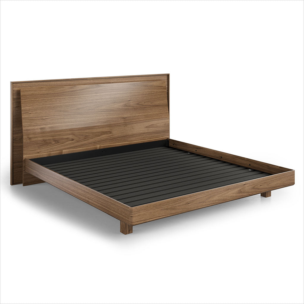 Kava Platform Bed - Walnut