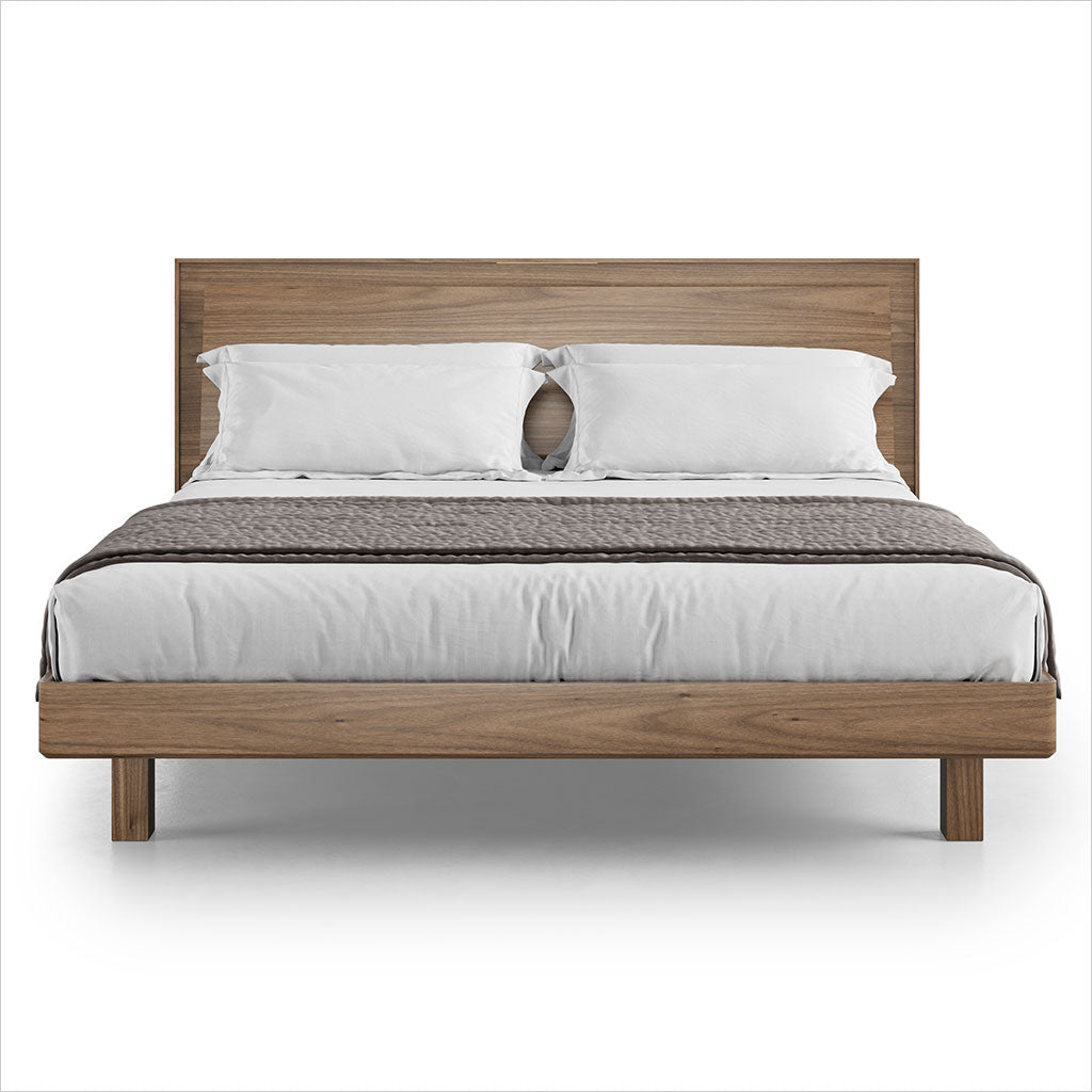 Kava Platform Bed - Walnut