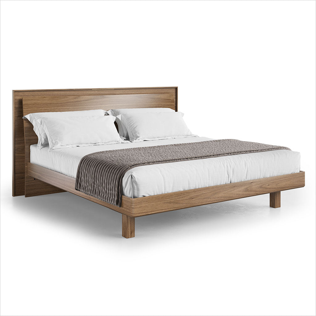 Kava Platform Bed - Walnut