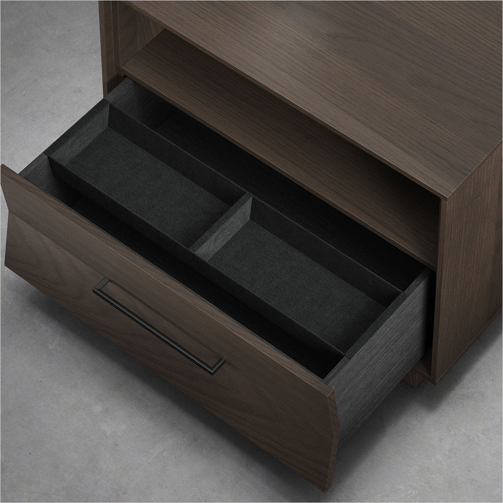 Kava Nightstand - 28 inch - Toasted Oak