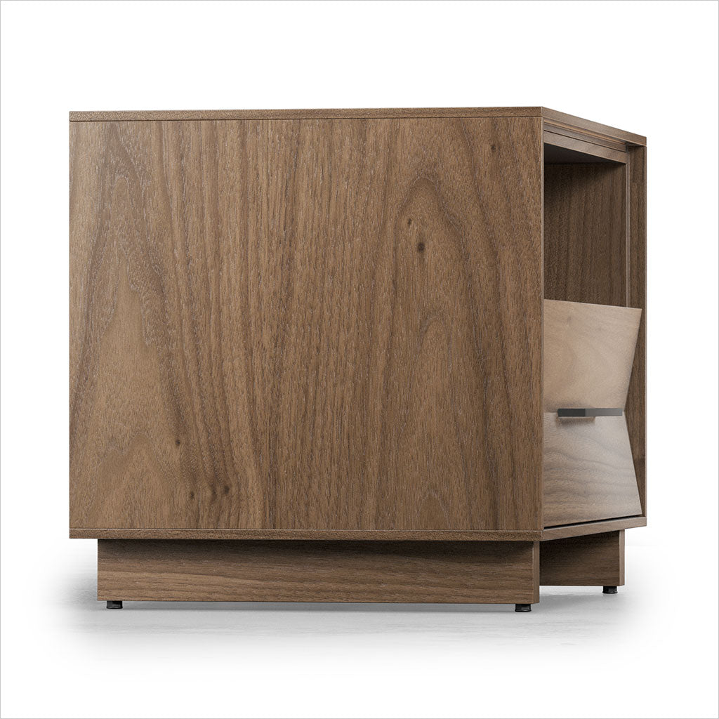 Kava Nightstand - 28 inch - Walnut
