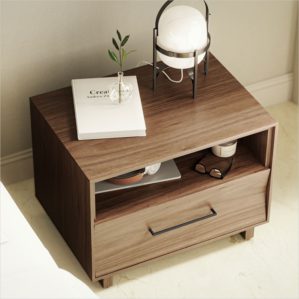 Kava Nightstand - 28 inch - Walnut