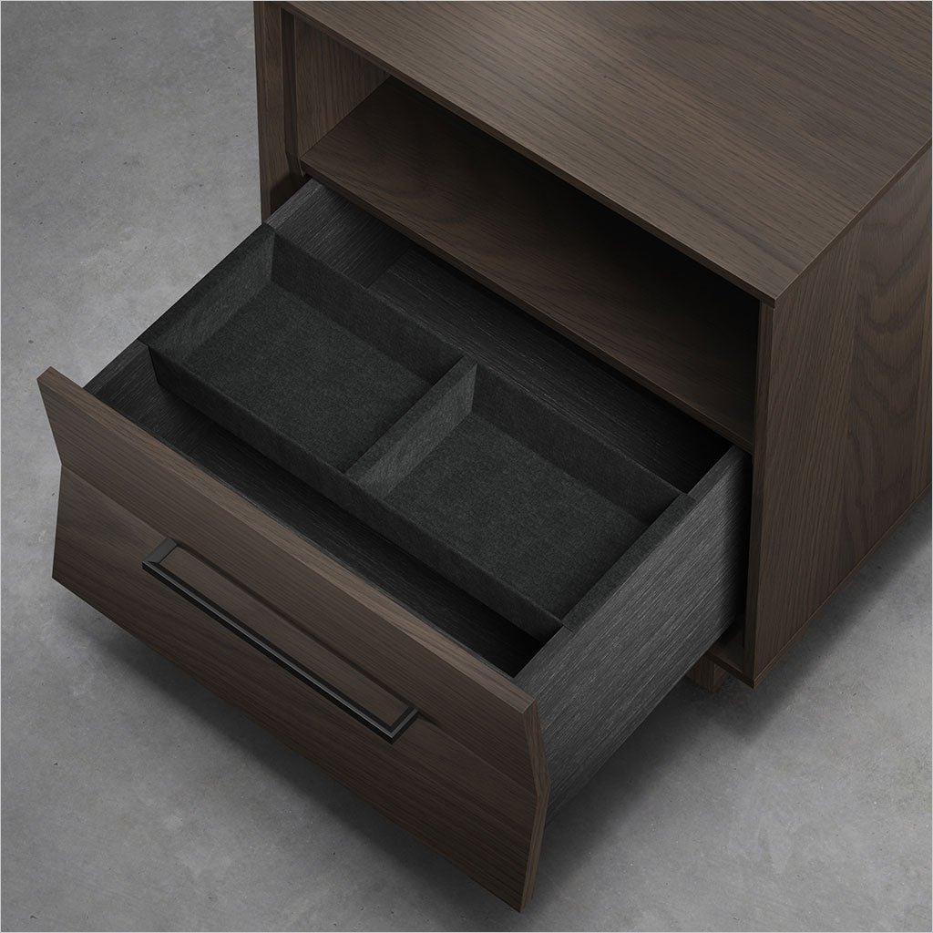 Kava Nightstand - 20 inch - Toasted Oak