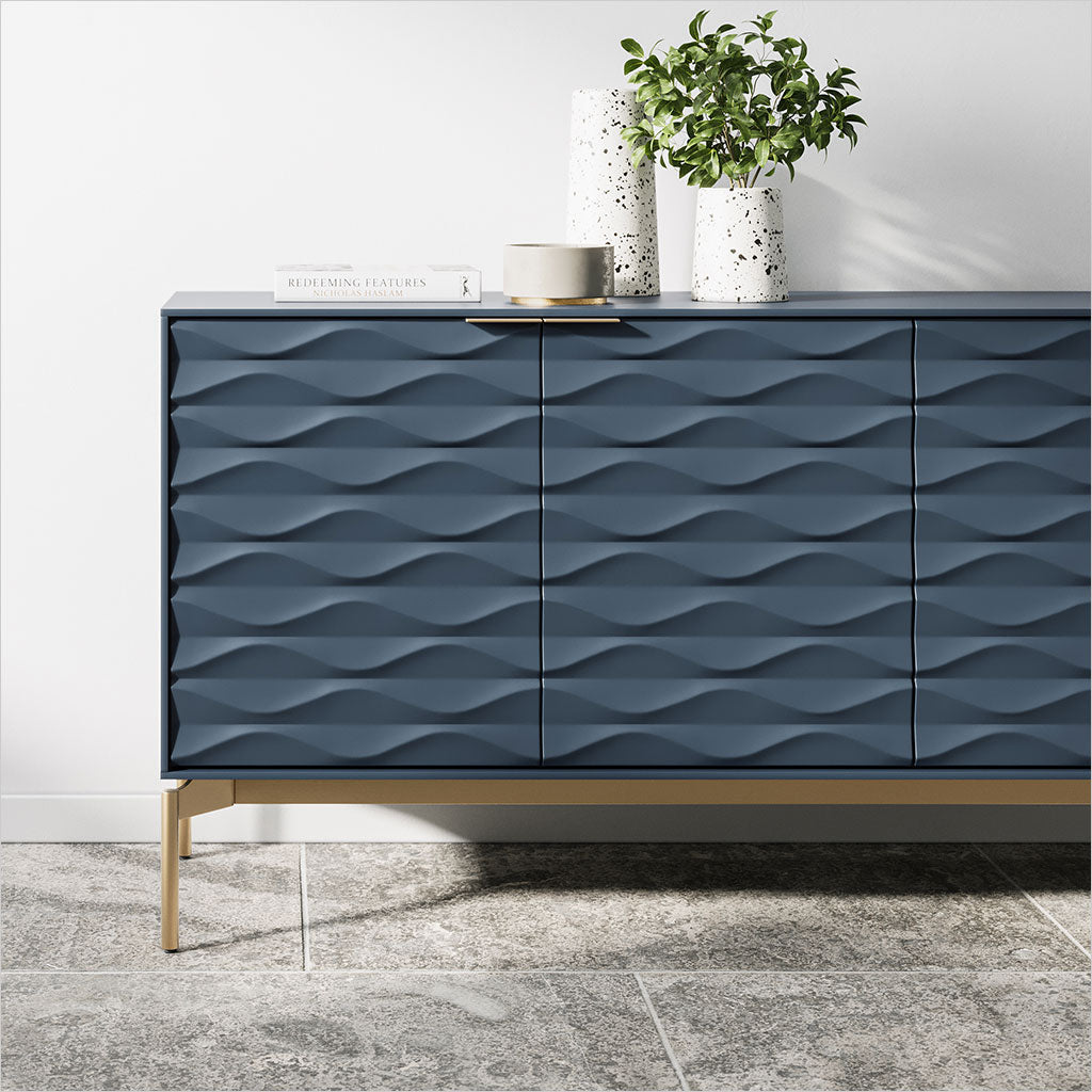 Ripple Credenza - Ocean