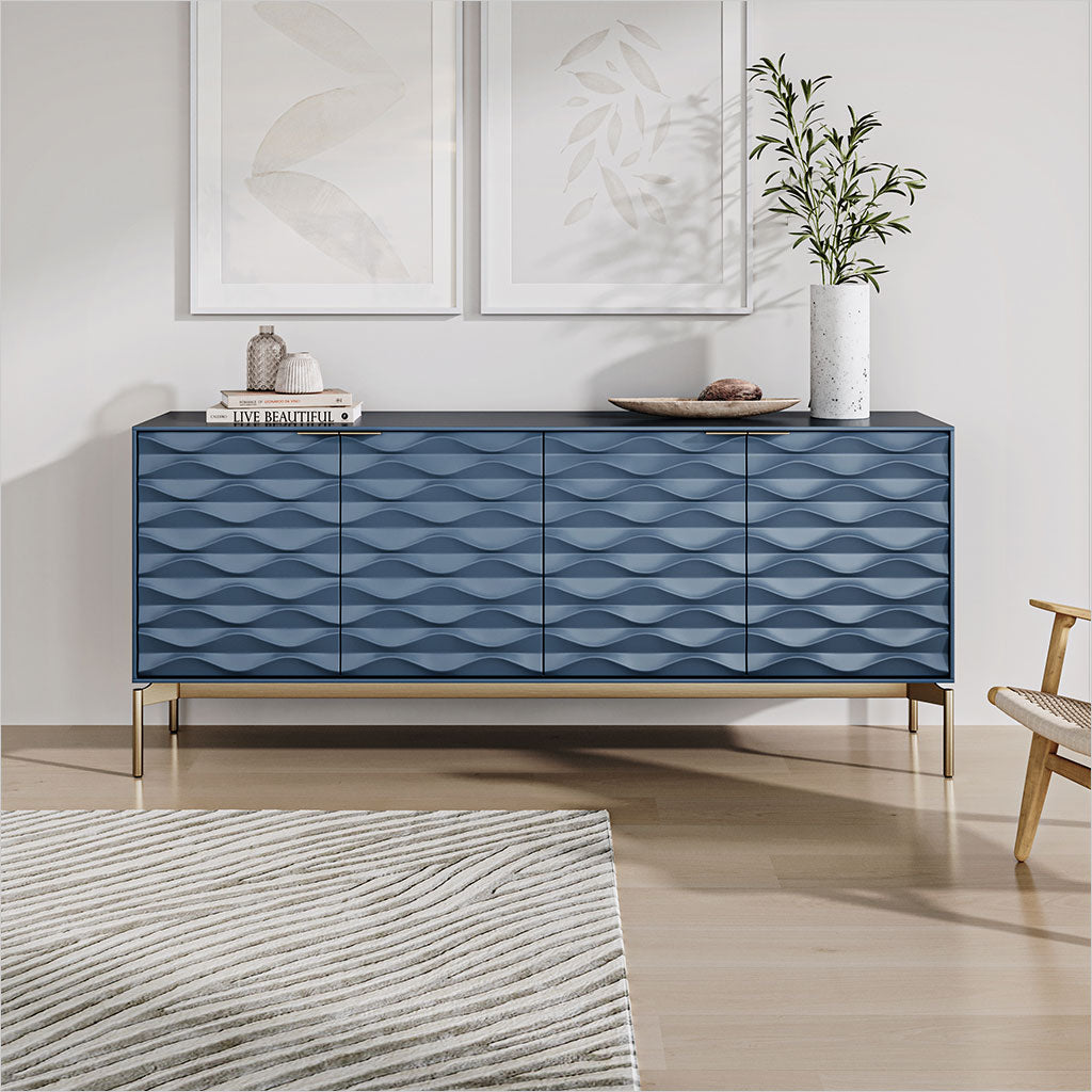 Ripple Credenza - Ocean