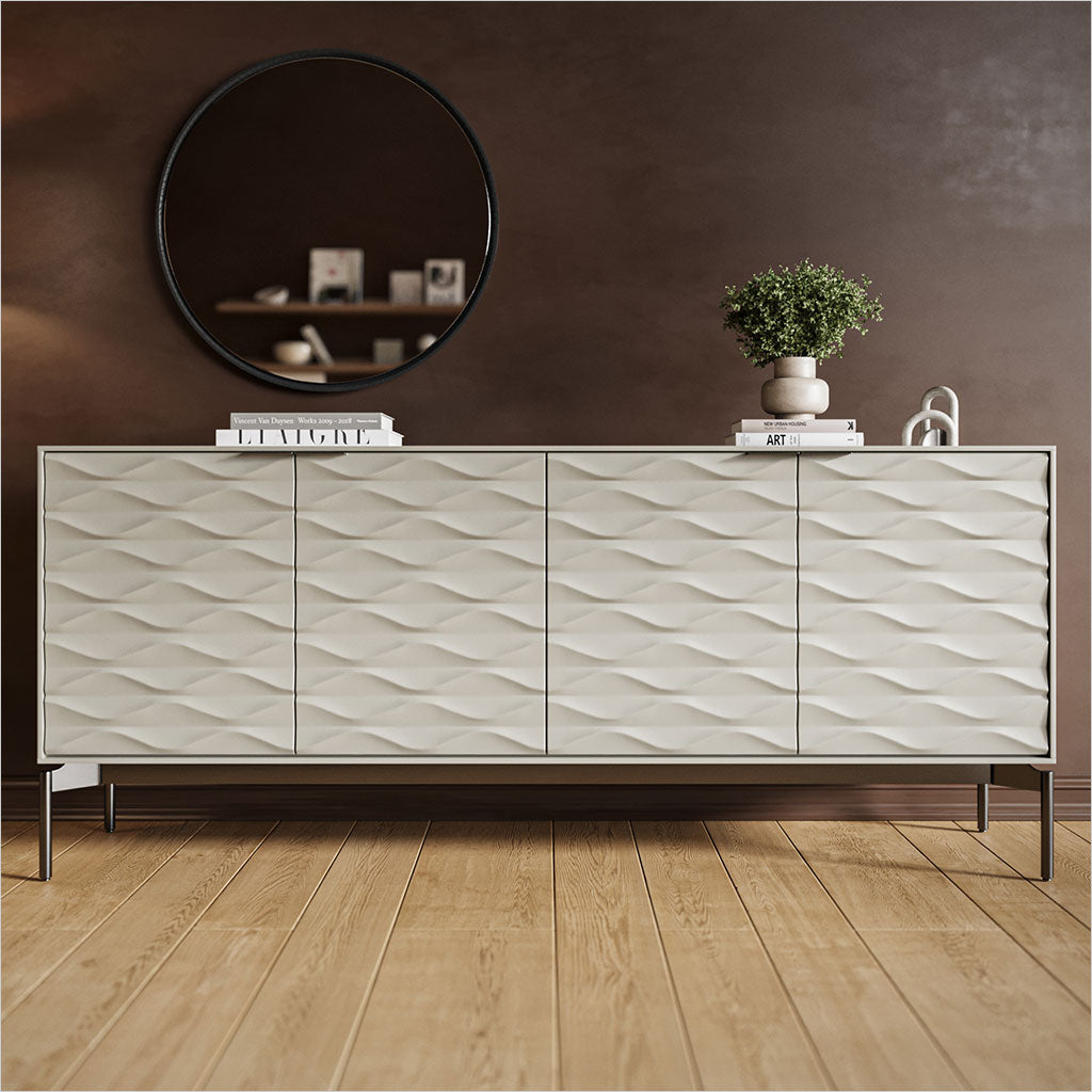 Ripple Credenza - Stone