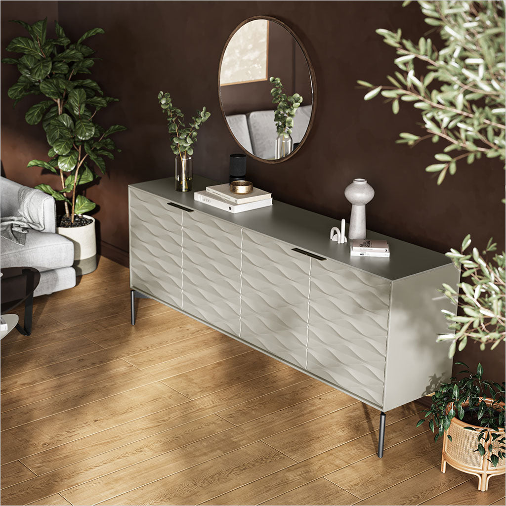 Ripple Credenza - Stone
