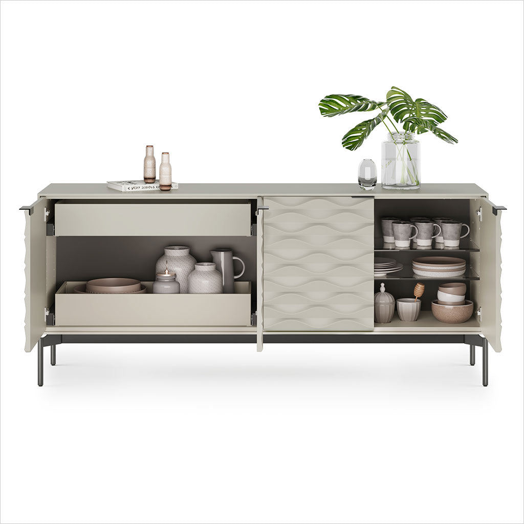 Ripple Credenza - Stone