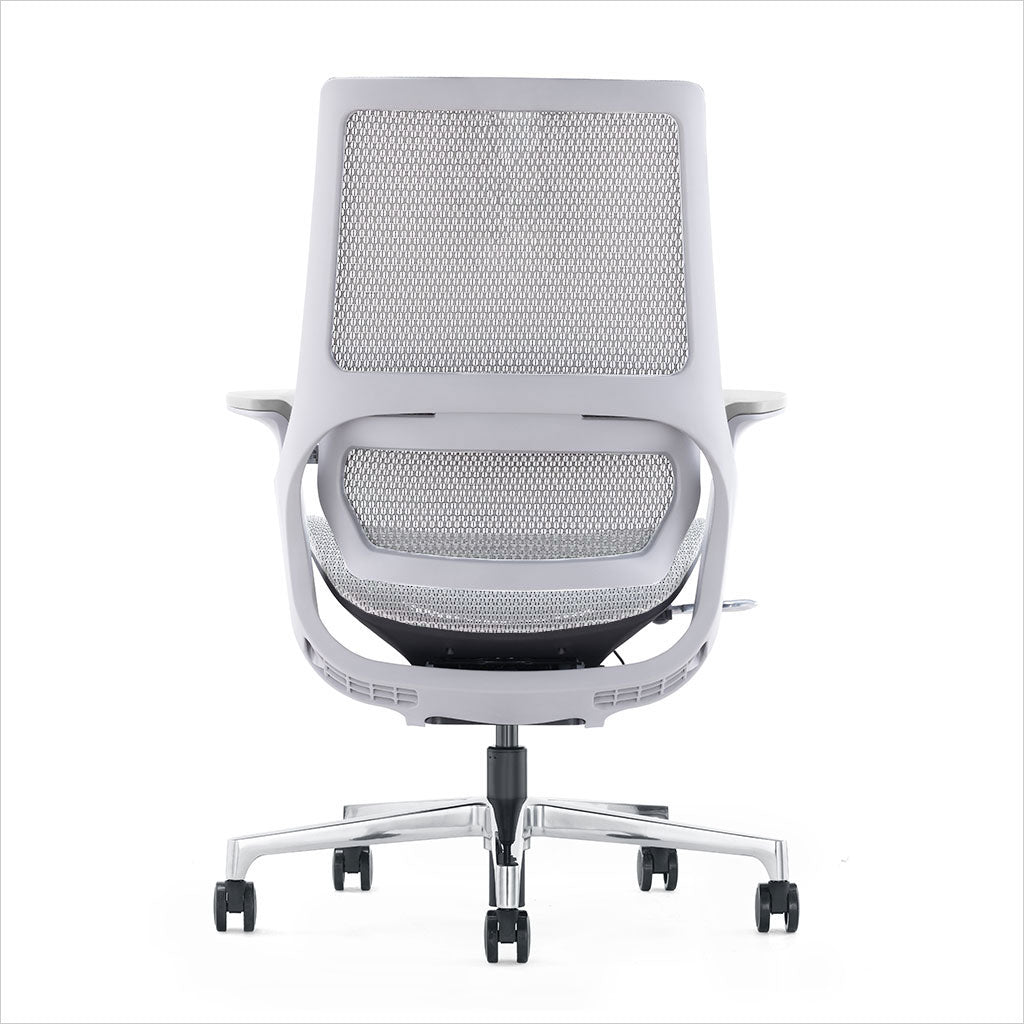 Fly LB Desk Chair - White Mesh