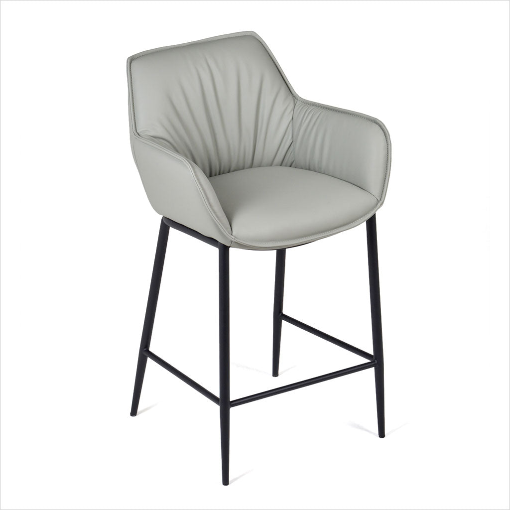Anita Counter Stool - Light Grey