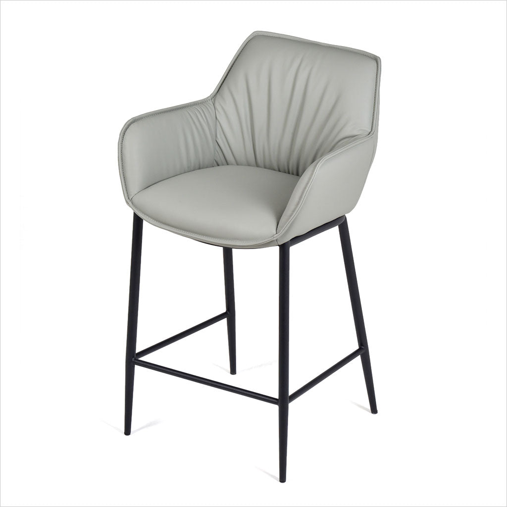 Anita Counter Stool - Light Grey