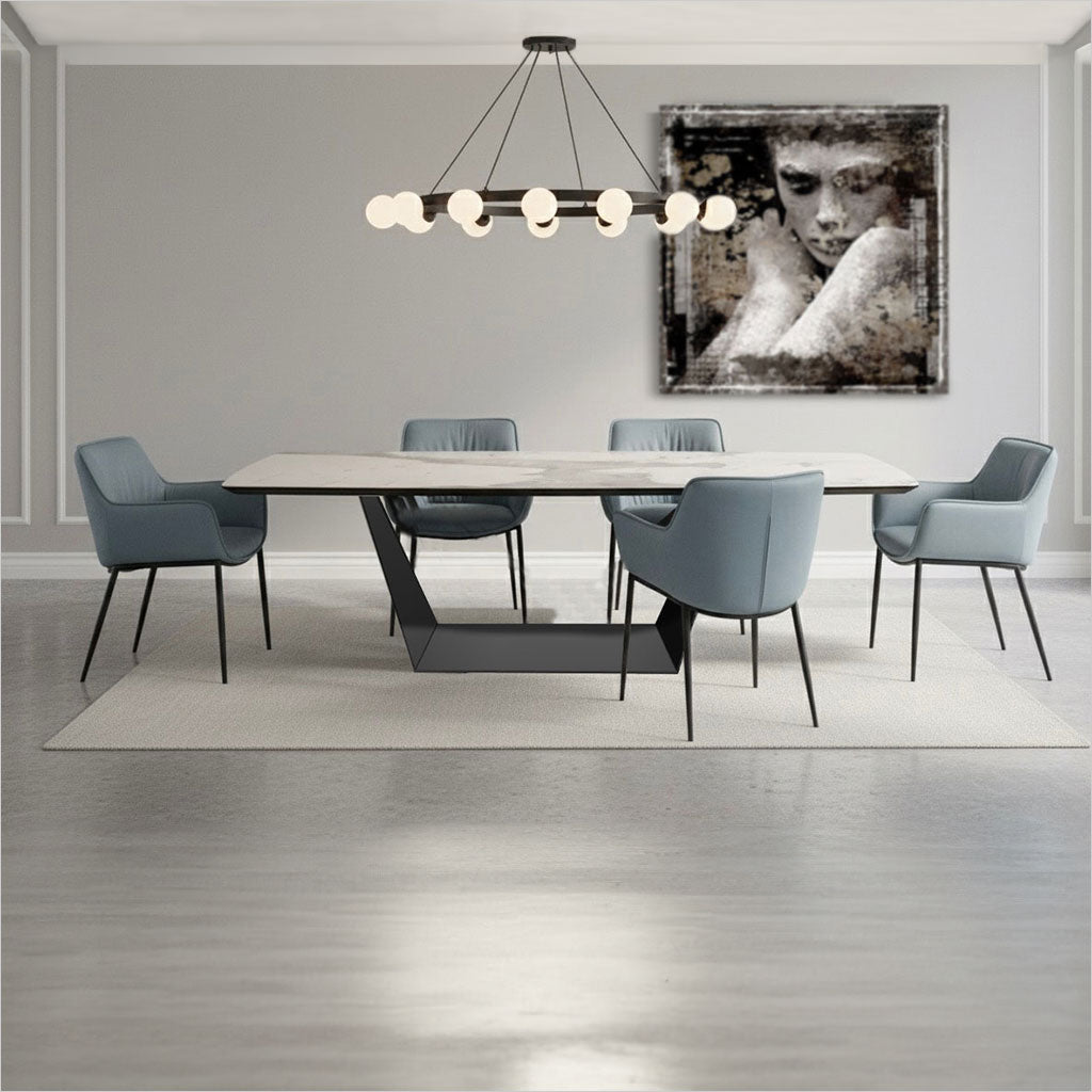 Anita Dining Armchair - Blue