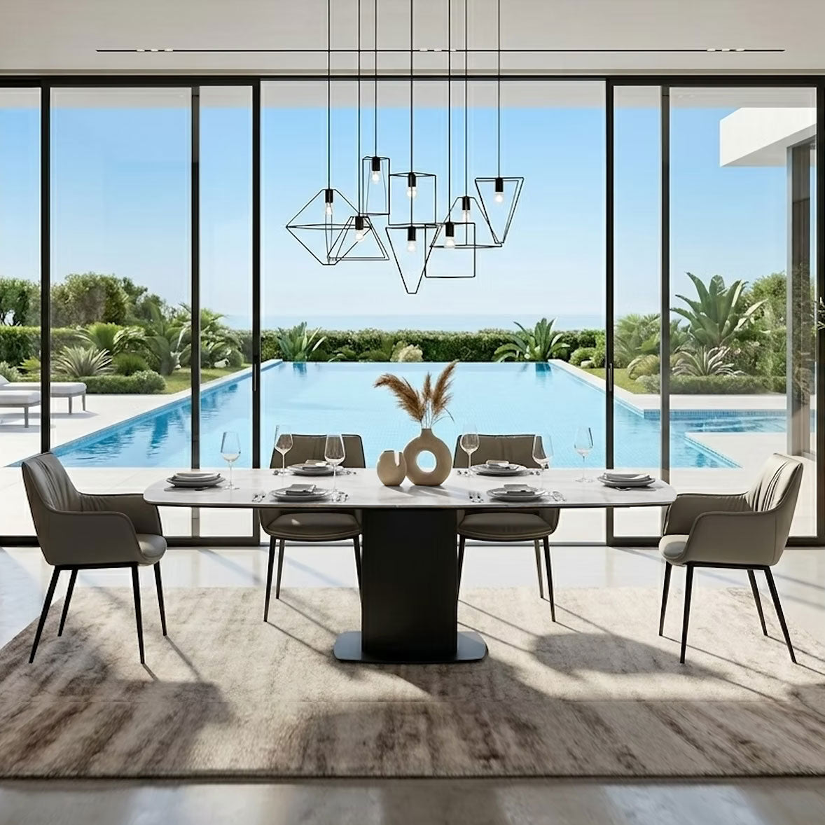 Rotax Dining Table - Marmolada
