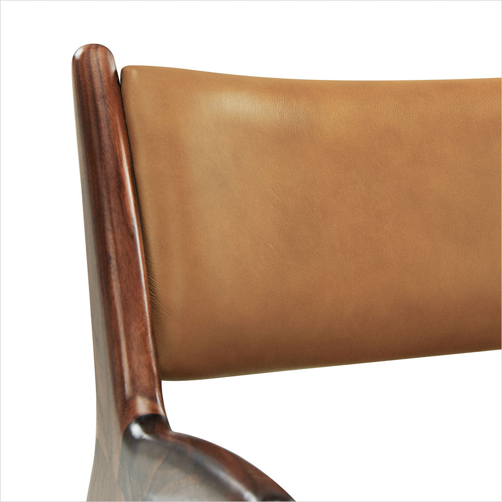 Wave Dining Armchair - Camel