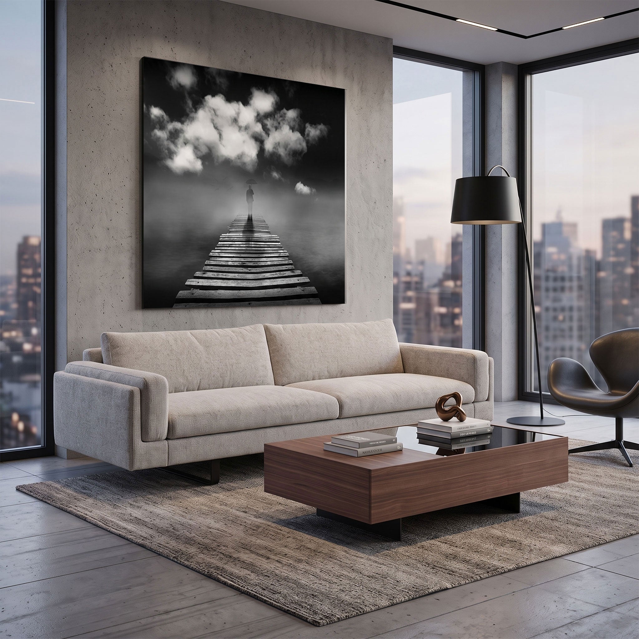Garda Coffee Table - Walnut - Scan Design | Modern and