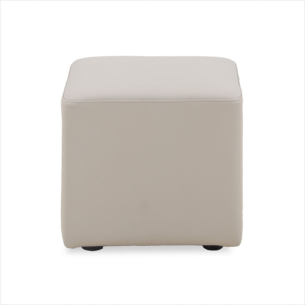 Wesson Square Ottoman - Tan - Scan Design | Modern and