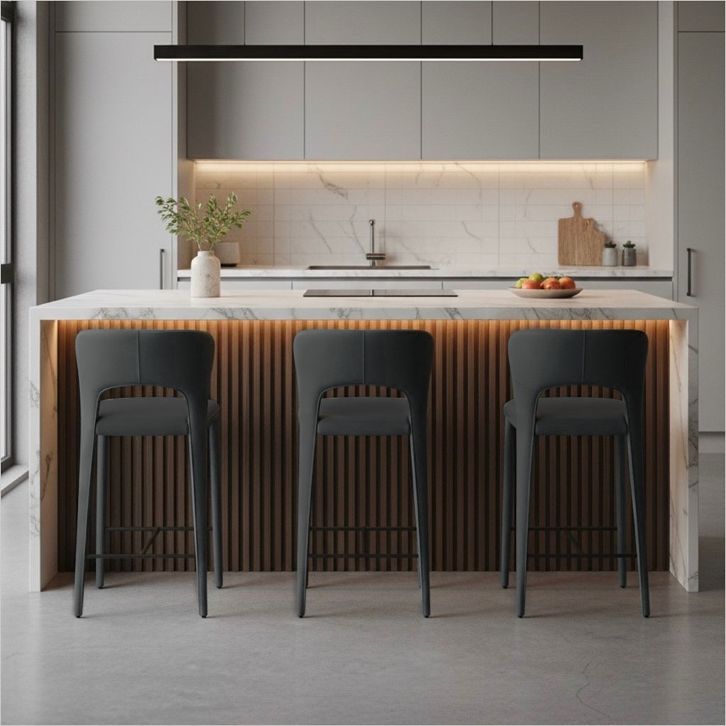 Nina Counter Stool - Black