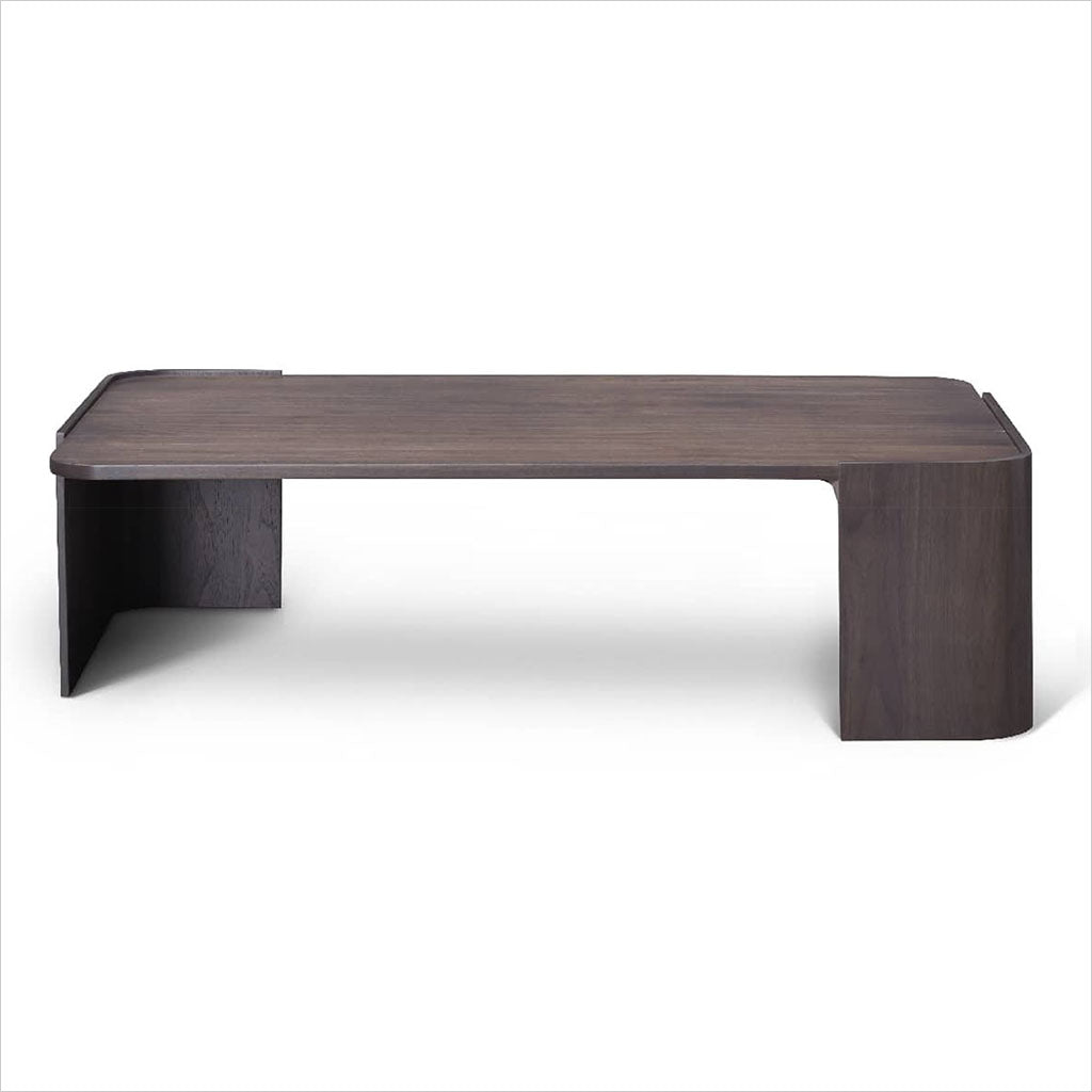 Corner Coffee Table - Dark Walnut