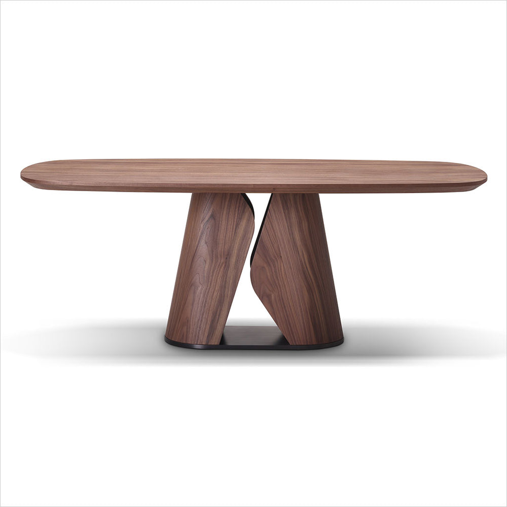 Garibaldi Dining Table - Walnut - Scan Design | Modern and Contemporary ...