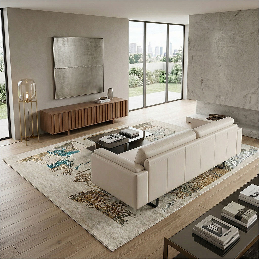 Abstract Area Rug