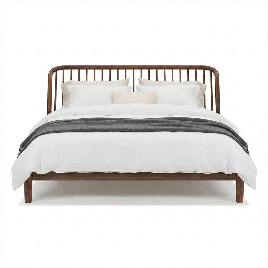 Lucerne Platform Bed - Walnut