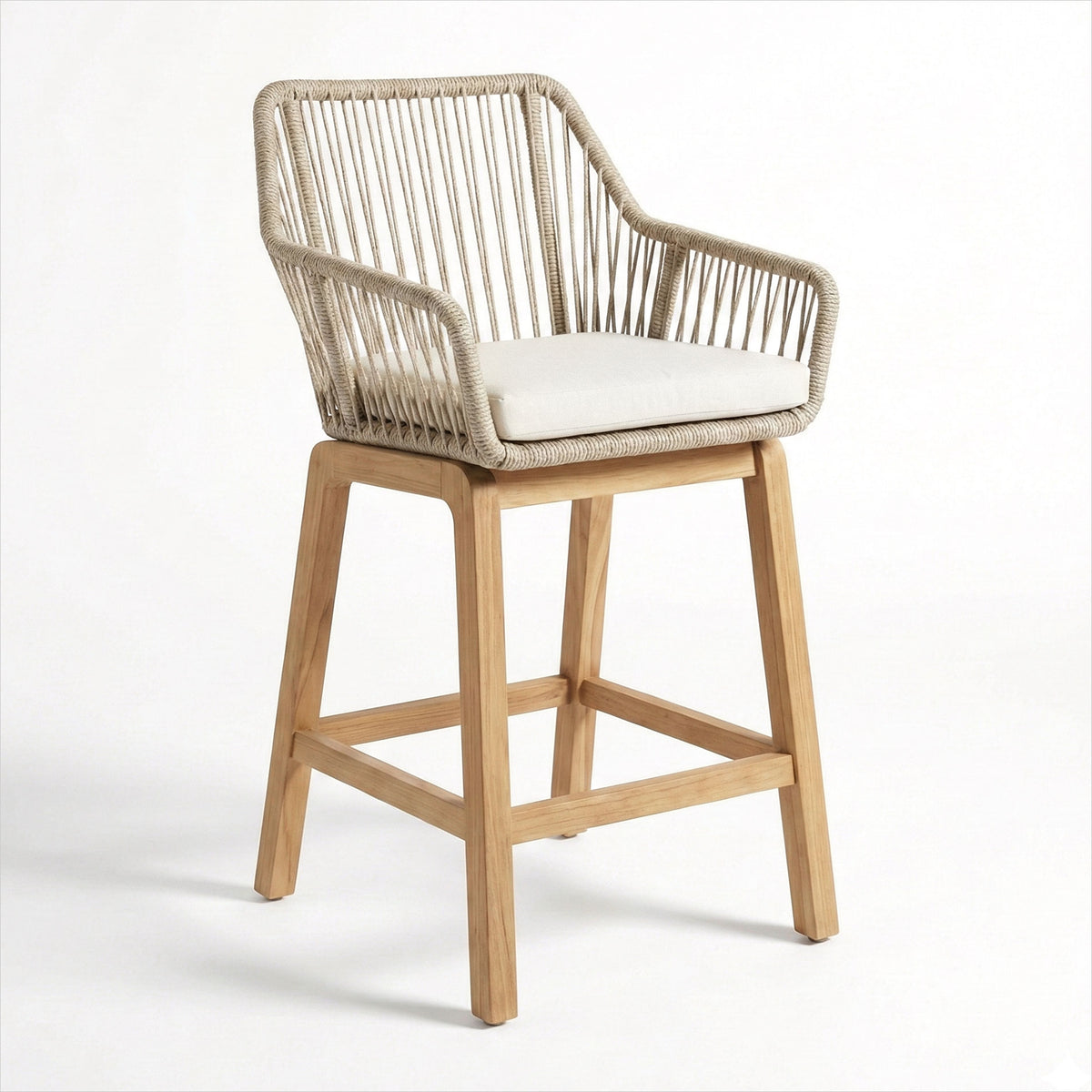 Beacon Barstool - Teak