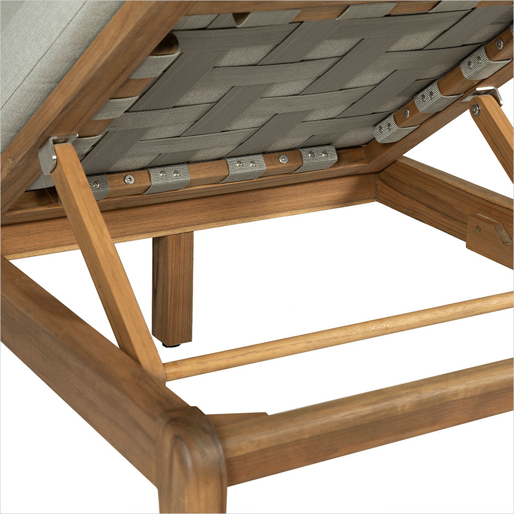 Summit Chaise Lounge - Teak