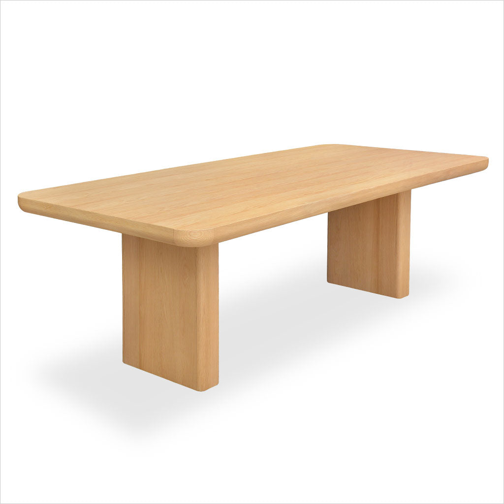 Luna Dining Table White Oak Scan Design Modern and Contemporary