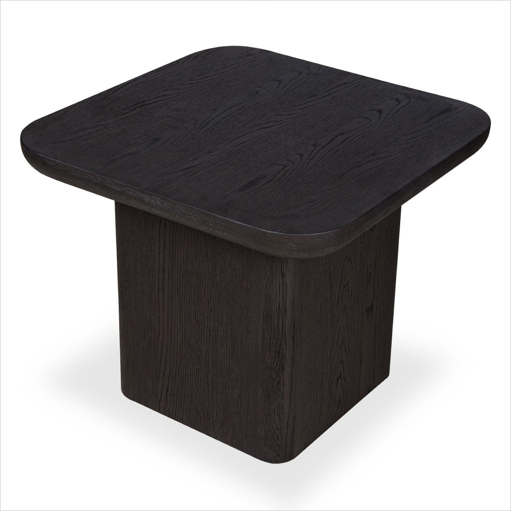 Luna End Table - Charcoal