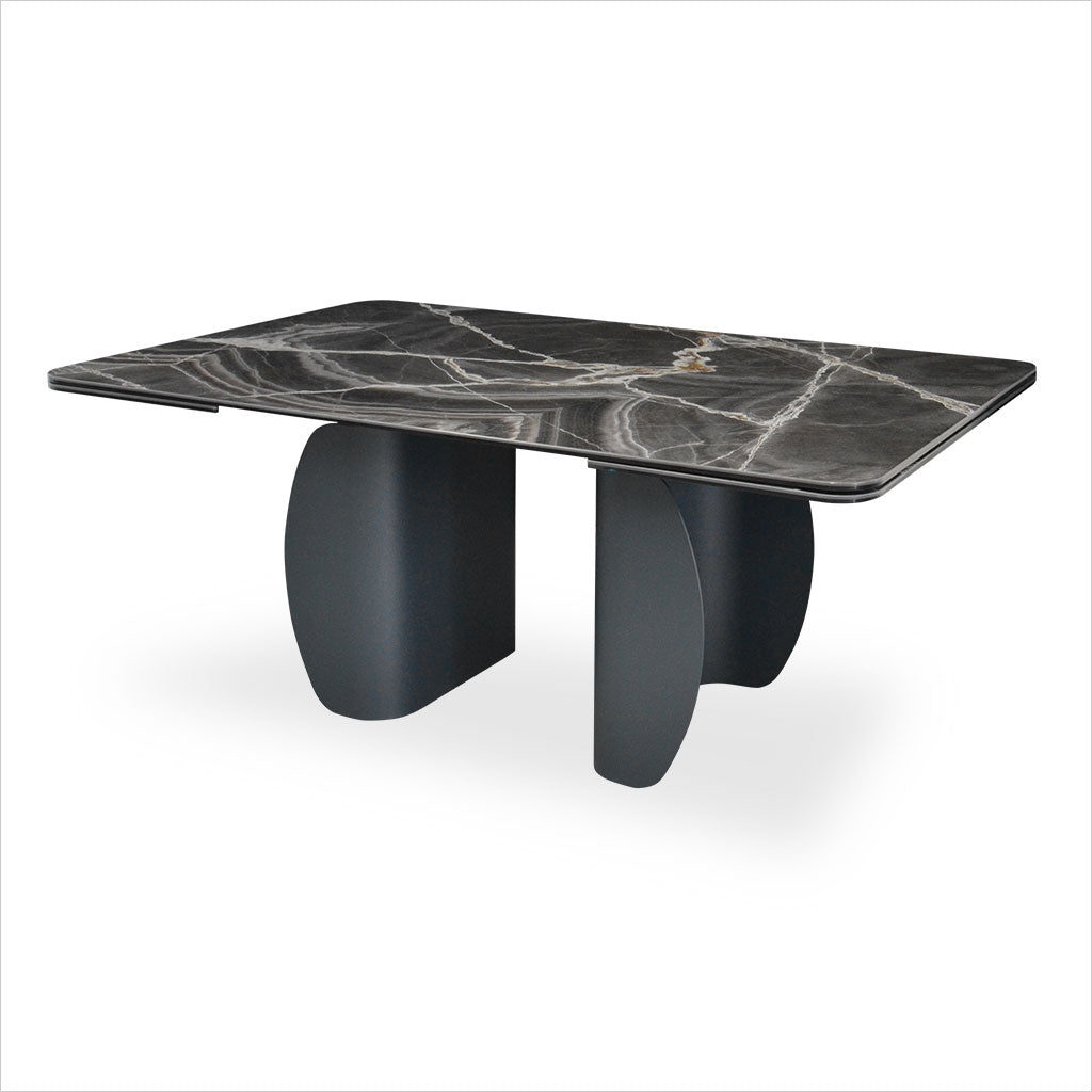 Desmo Dining Table - Black Onyx