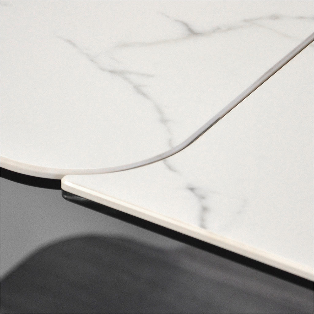 Desmo Dining Table - Estatuario - Scan Design | Modern and Contemporary ...