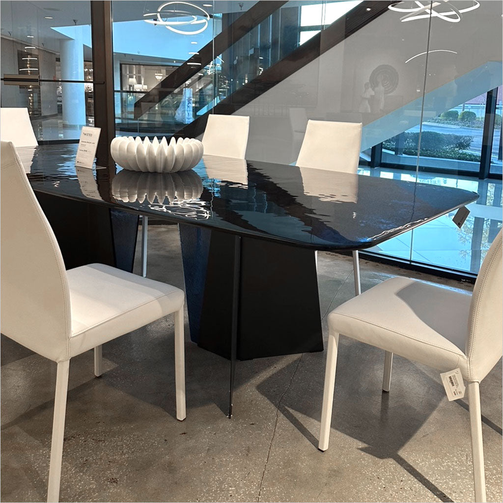 Fuso Dining Table - Deep Blue