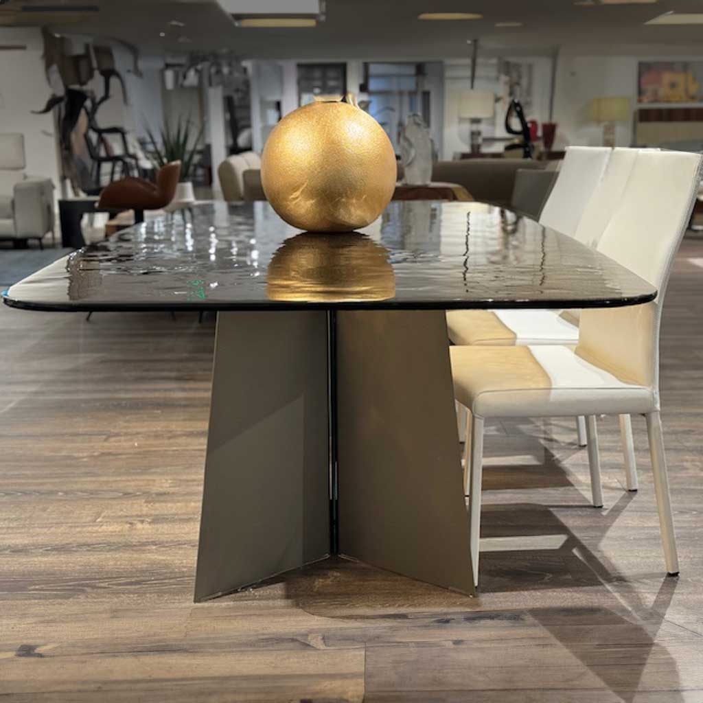 Fuso Dining Table - Champagne