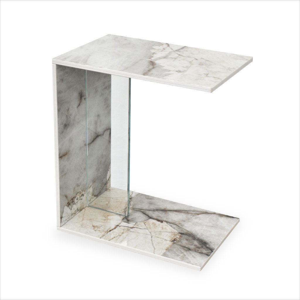 Luigina End Table - Precious Stone