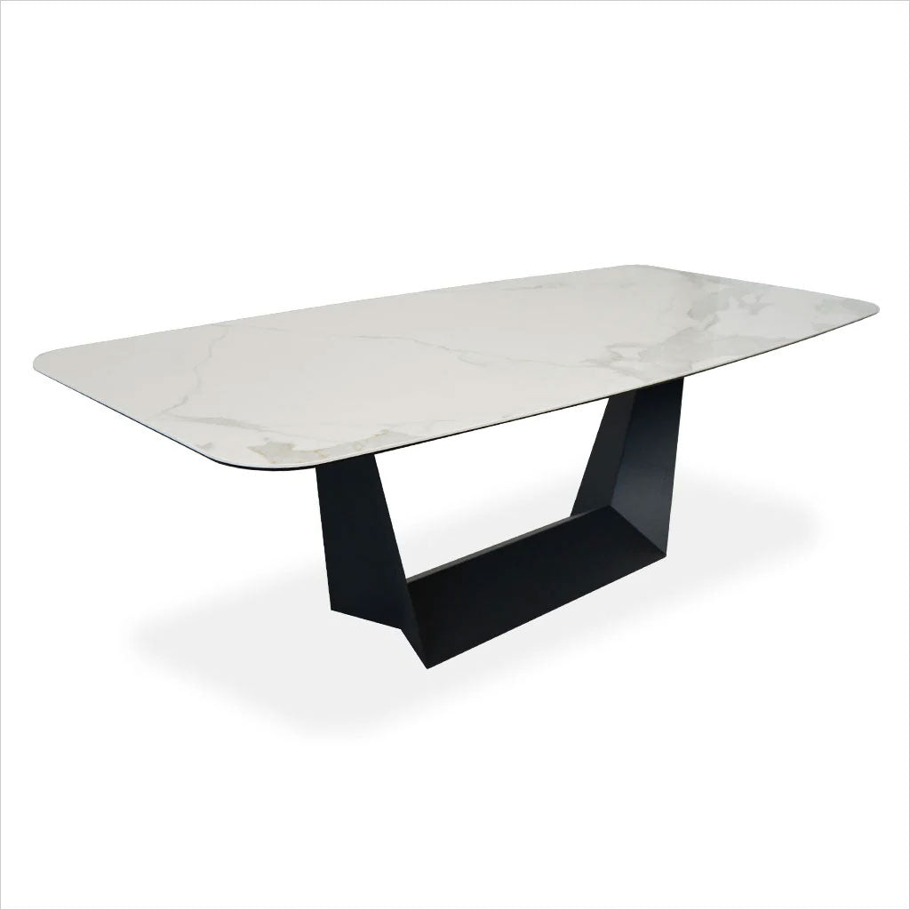 Vincita II Dining Table - Estatuario
