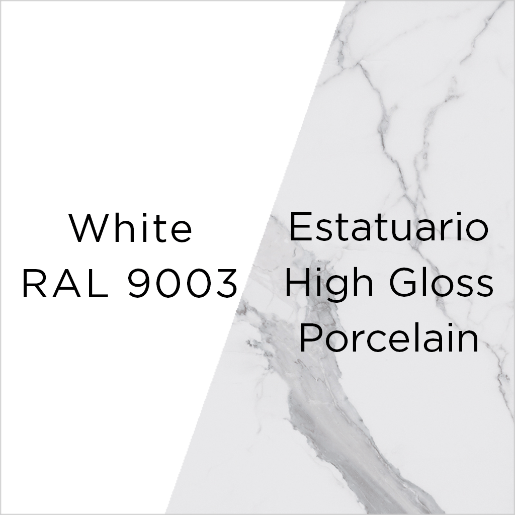 Luxor Dining Table - Estatuario