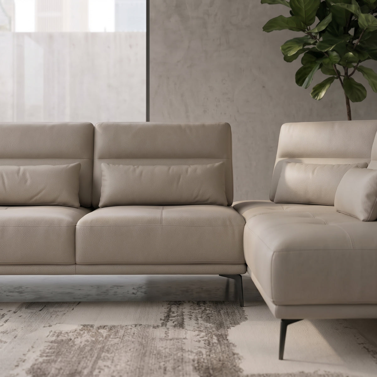 Bonilla Sectional - Stone