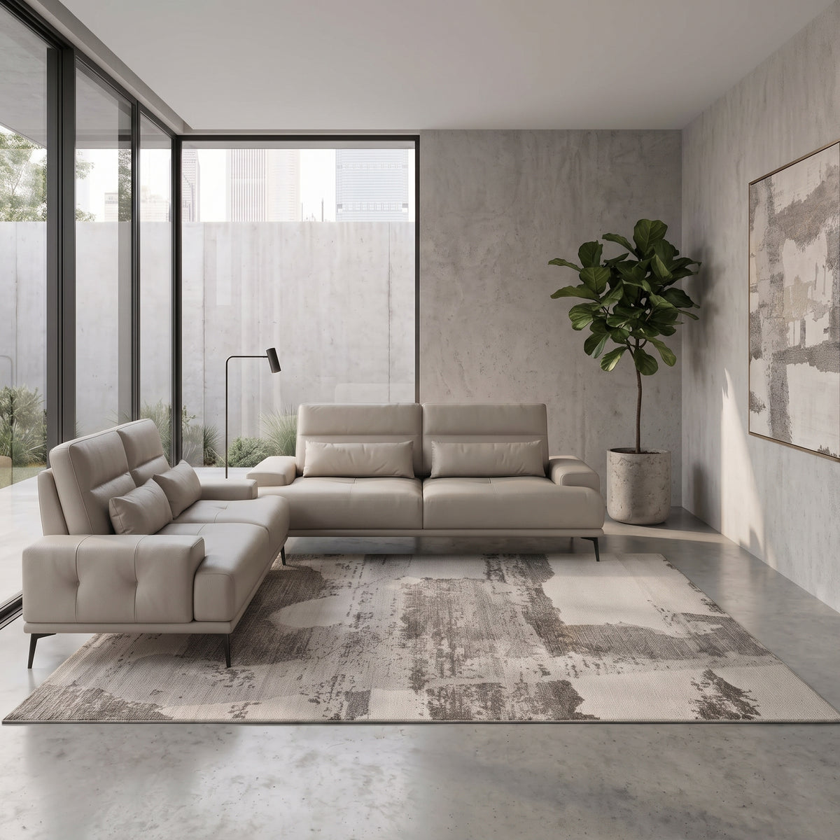 Bonilla Sofa - Stone